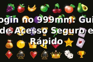 Login no 999mm: Guia de Acesso Seguro e Rápido ✅